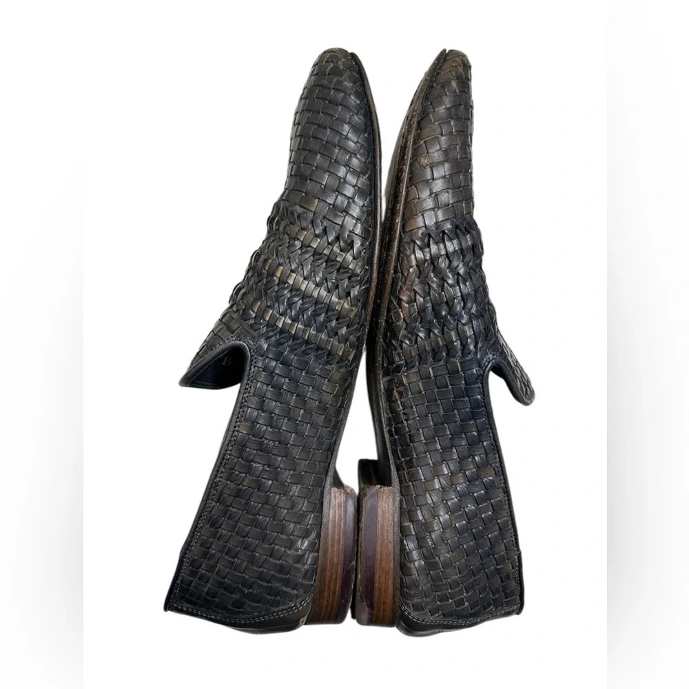 Zelli Luce Woven Loafers brown size 9.5, gently used.